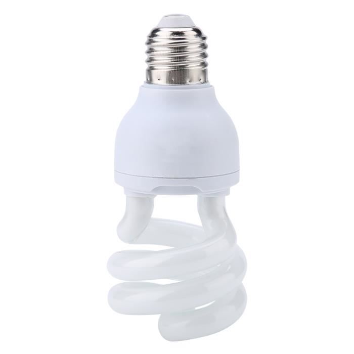 SURENHAP Ampoule UVB UVB5.0-10.0 Lampe Chauffante à Ampoule de Reptile pour Lézard Tortues 220-240v(10W) animalerie chauffage