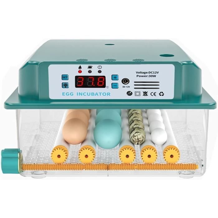 Couveuse Automatique Incubateur 16 Oeufs Entièrement Automatique Volaille Eclosoir Machine Avec Contrôle De La Température Et[L364]