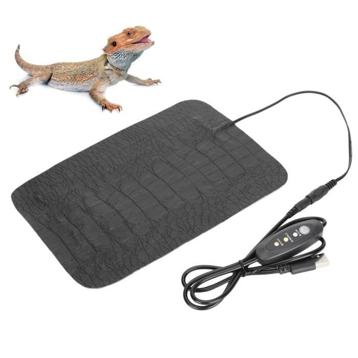 Tapis chauffant pour reptiles Tapis chauffant anti-rayures USB Reptile Tapis chauffant étanche pour reptiles Tor A34 NOUVEAU