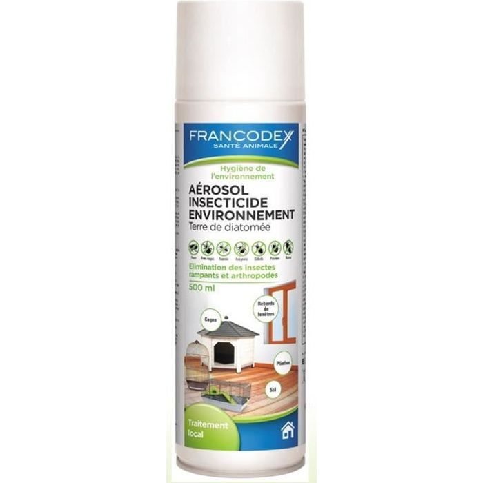 Terre de diatomée aérosol insecticide 500 ml