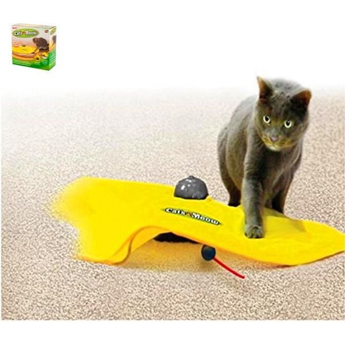 Cats Meowjouet pour chat de la souris infiltration électronique pour les chats de tous âges exercice amusant vos chats ne