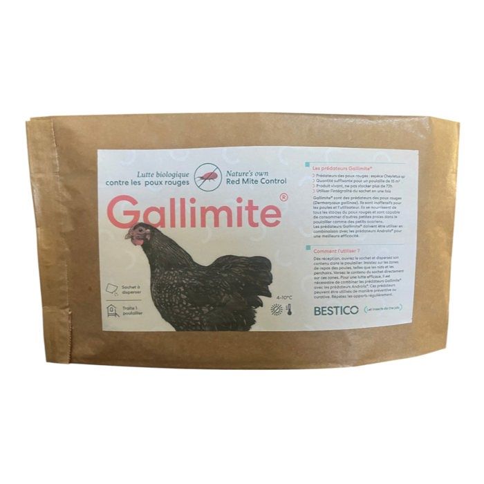 Anti Poux Rouges Biologique Poule Gallimite Recharge L - Bestico