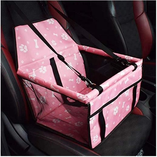 Siège dAuto - Rose - Imperméable - Respirant - Pour Chien et Chat