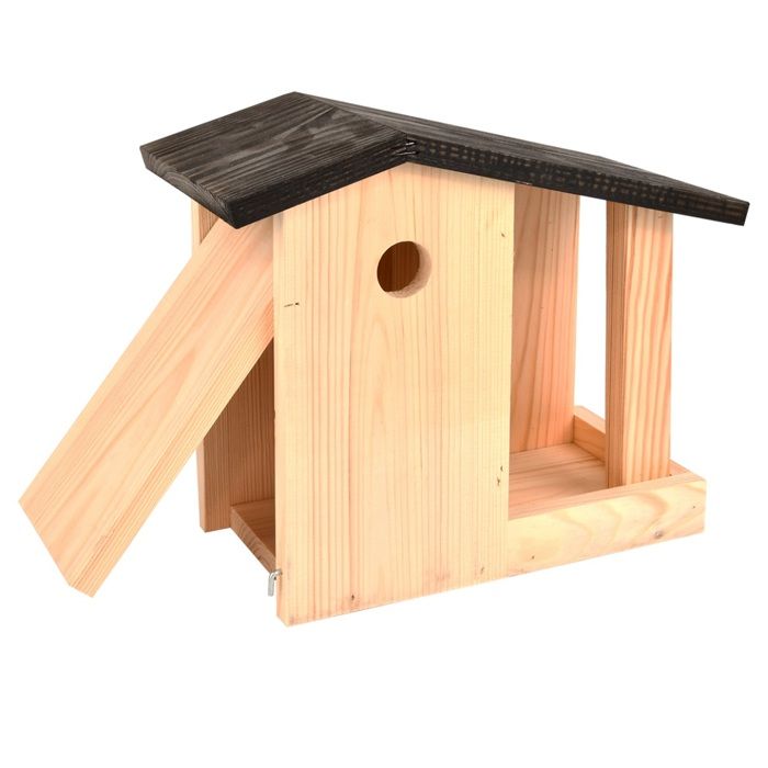 Esschert Design - Nichoir et mangeoire 2 en 1