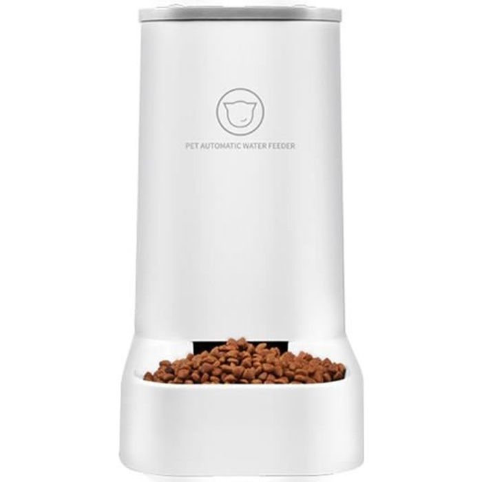 Distributeur Automatique de Nourriture Distributeur de Croquettes Gamelle pour Chat Chien Animaux Domestiques