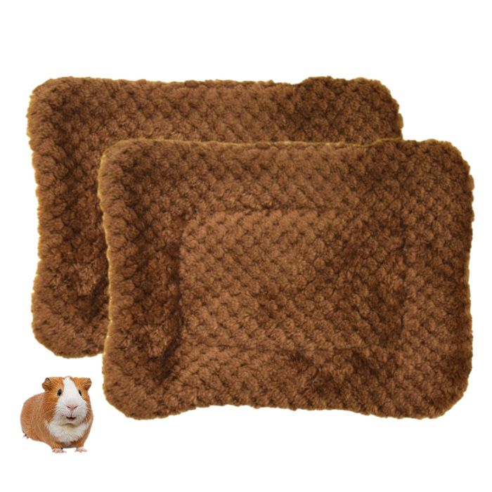 Lit douillet pour lapins cochons dInde et autres petits animaux : lapins chinchillas hérissons chatons et furets. Label