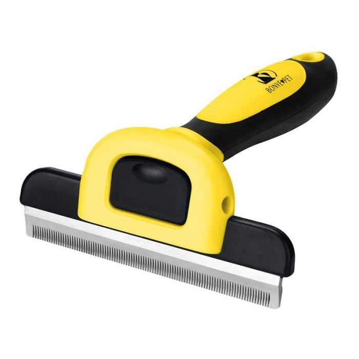 Meilleur outil de démêlage et brosse de toilettage pour animaux de compagnie moyennes et grandes races de chiens et de chats