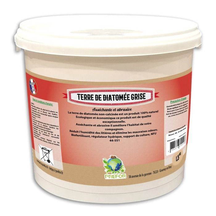 Terre De Diatomee Amorphe - Seau 2kg