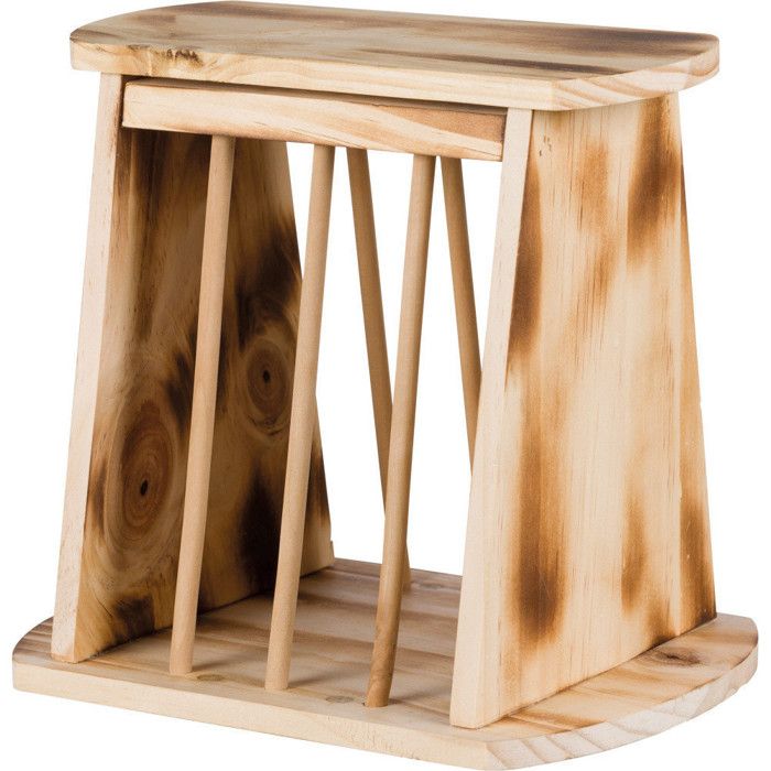 Râtelier à foin pour un usage debout Taille 25 × 22 × 18 cm Pour lapin/cochon dinde. - Trixie