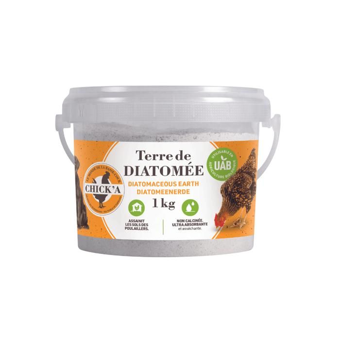 Terre de Diatomée (non calcinée) 1 kg