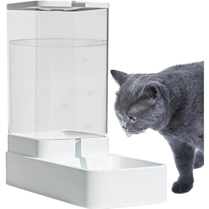 Distributeur dEau pour Chat et Chien Mangeoire Automatique par Gravité 38 L Antidérapant Facile à Nettoyer