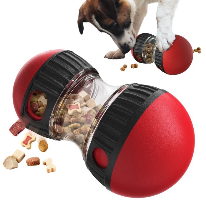 Jouet Interactif pour Chiens et Chats – Distributeur de Croquettes Anti-Ennui Développe l’Intelligence