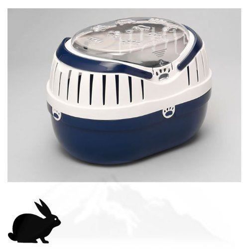 Panier de Transport - Europet Bernina - Paw - Taille M - Bleu - 35 x 25 / 25 cm