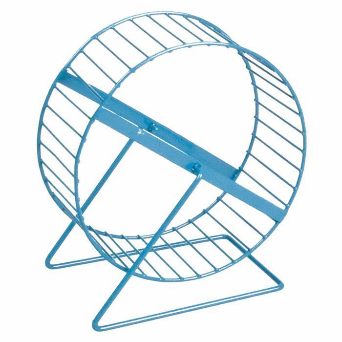 Roue dexercice rongeur - Arquivet - 23 cm - Métal - Polyvalent - Santé animale