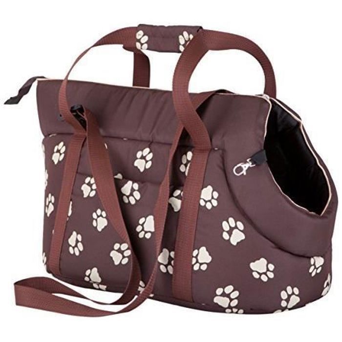 Sac de transport pour chat - HOBBYDOG - TORBWL1 - 32x30x50 cm - Marron - Pattes incluses