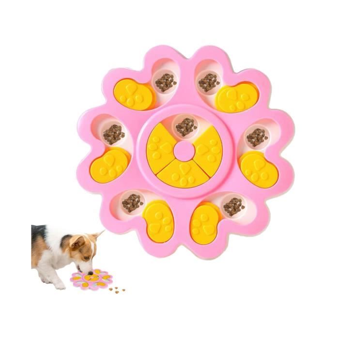 Jeu Intelligence ChienJouets Interactifs pour ChienJouets de Stimulation Mentale pour ChienJouet ChienJouets Casse-tête pour