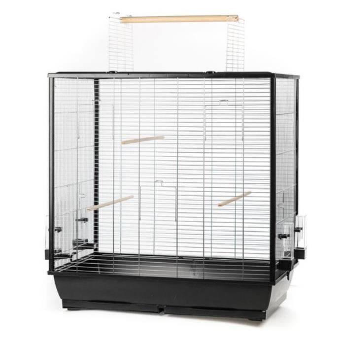 Cage À Oiseaux - Grande - Perruche Canaris - 4 Tasses - Facile à Nettoyer - 78x475x815 cm