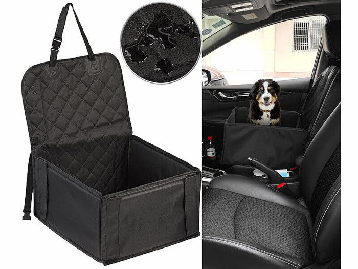Panier pour chien imperméable pour siège automobile