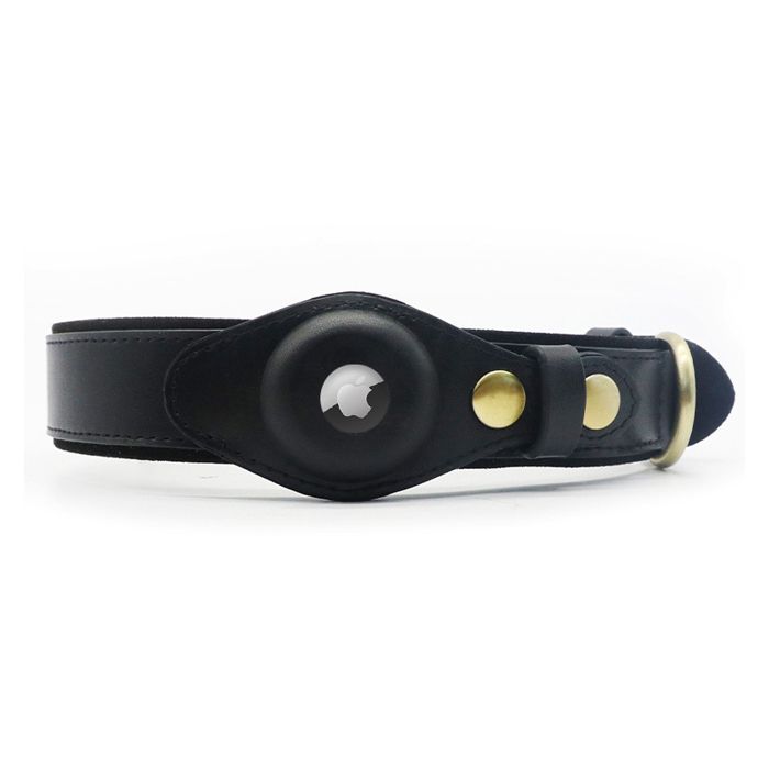 INF Collier intelligent pour animaux de compagnie avec traceur GPS - Noir (L) L