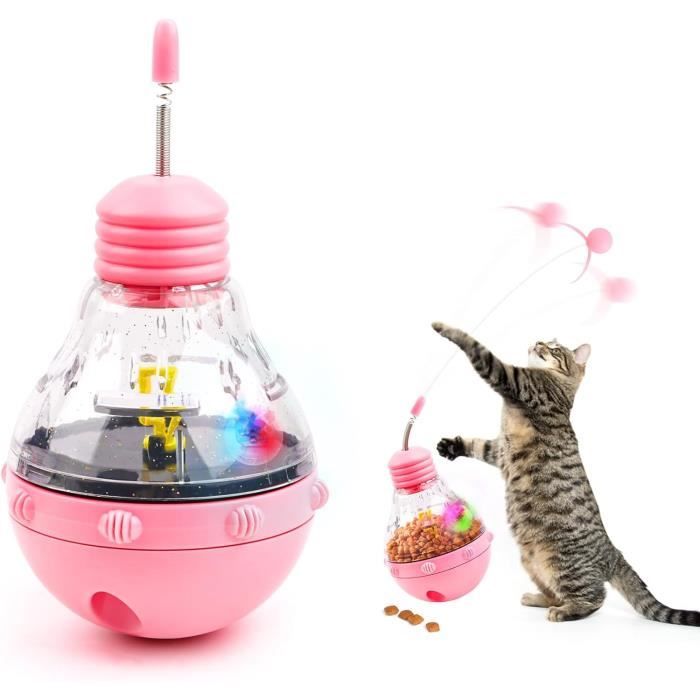Jouet Interactif pour Chat 3 en 1 Jouets Interactifs pour Chats dIntérieur Jouet Intelligent Automatique pour Chat Jouet Chat