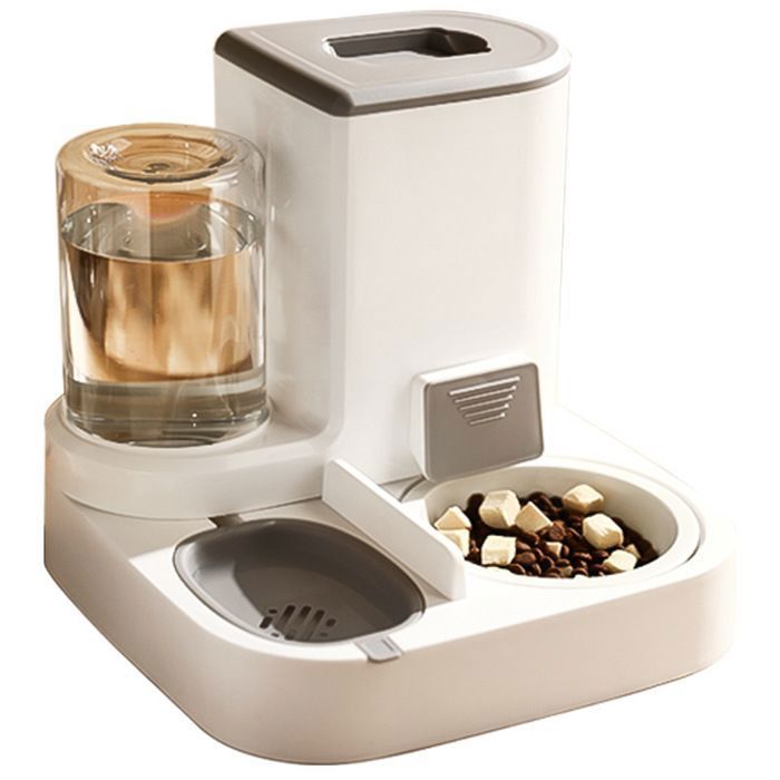 Distributeur automatique de nourriture et deau pour animaux de compagnie 2 en 1 Distributeur