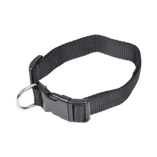 collier reglable en pp de 45 a 65cm*largeur - noir
