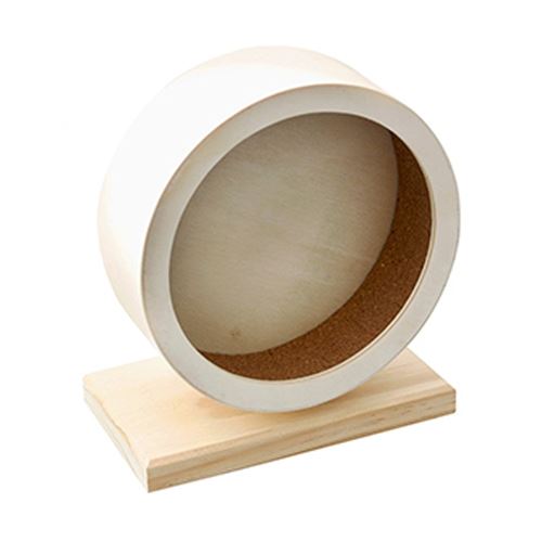 Roue d'exercice Bogie en bois 29 cm. pour rongeur