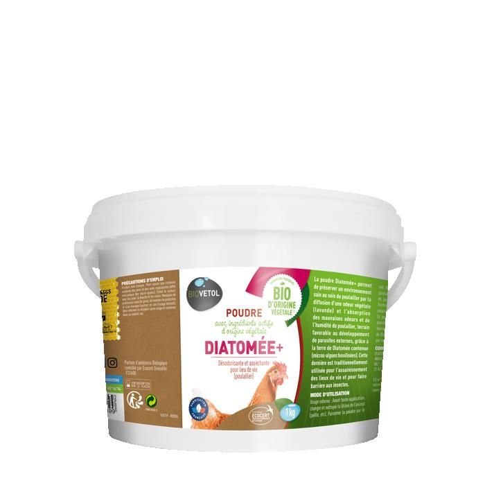 Vetobiol Poudre Diatomée+ Bio Basse-Cour 1kg