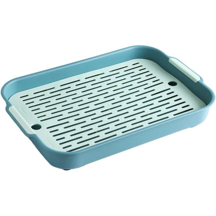 Litière pour animaux - Non spécifié - Bac à litière amovible - 27 x 185 x 4 cm - Durable et facile à nettoyer
