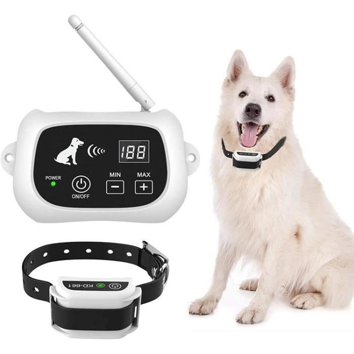 Cloture Sans Fil 1 Chiens Anti-fugue Electrique Rechargeable  a7