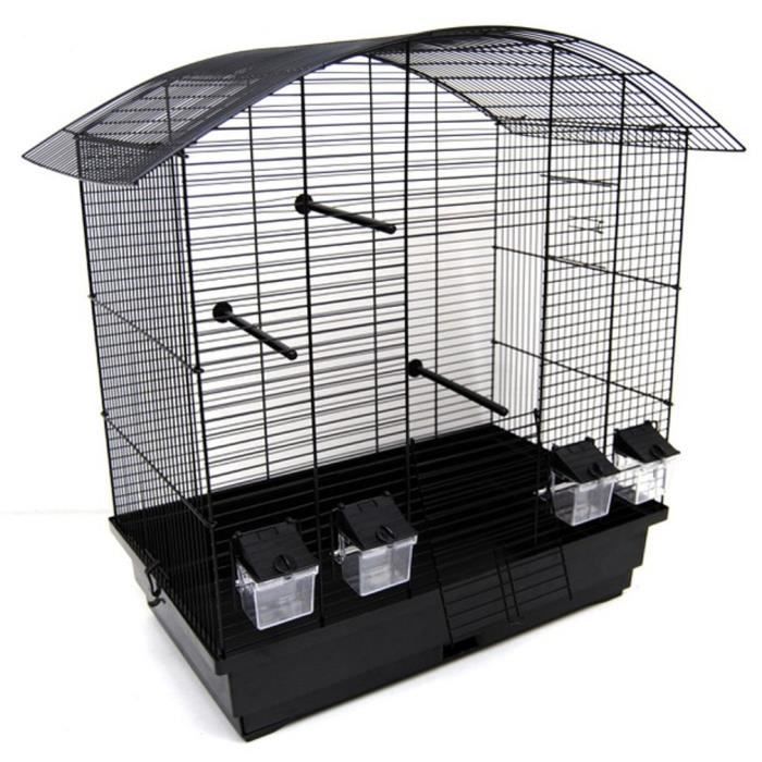 Cage pour Oiseaux - Non spécifié - Perruche Ondulée - 70cm x 425cm x 69cm - 2 portes - 4 abreuvoirs