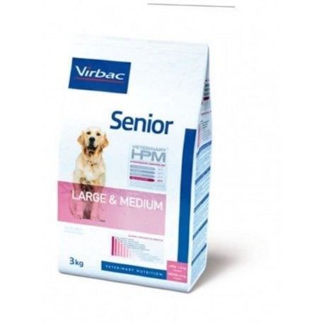 Croquettes - Virbac - Veterinary hpm Senior - Moyen et Grand - 3kg - +6ans/+8ans