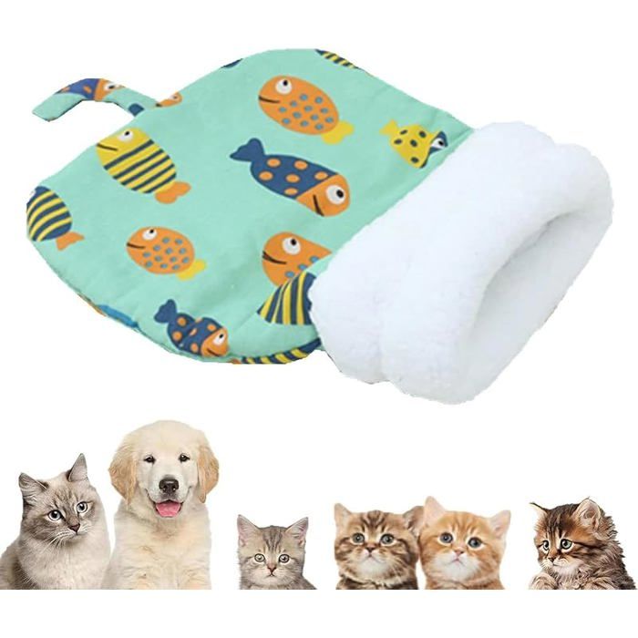 Sac Couchage pour ChatLits pour Chats InterieurCouchage et Mobilier pour Chats360 ° Enveloppant Confortable S Poisson CORBEILLE