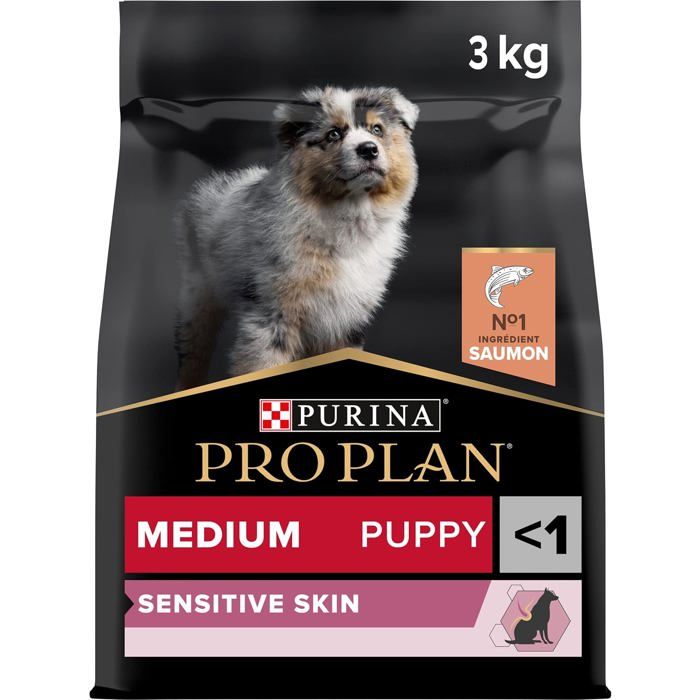 Croquettes Chiot - TWINBIRD - Purina Pro Plan - Saumon - Peau Sensible - 3 kg