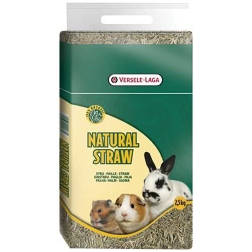 Litière - VERSELE LAGA - Natural straw - Paille naturelle sèche - Sac de 25 kg