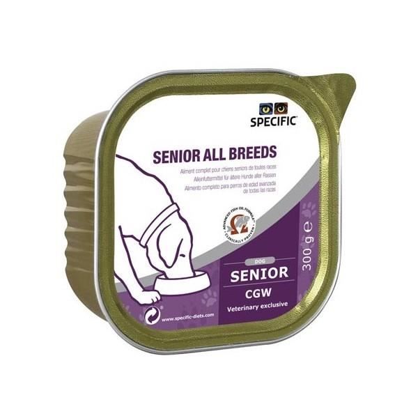 Pâtée pour chien - Specific - CGW Chien senior - 6 x 300g - Aliment humide - Toutes races