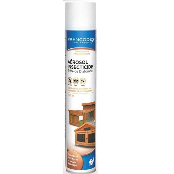 Terre de diatomée aérosol basse cour 750 ml