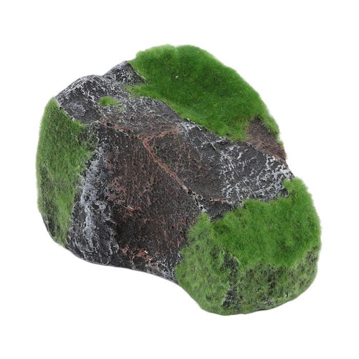 Vvikizy Plateforme de Basking pour Tortue en Résine Abri Cachette Reptile Multifonction Décoration Aquarium