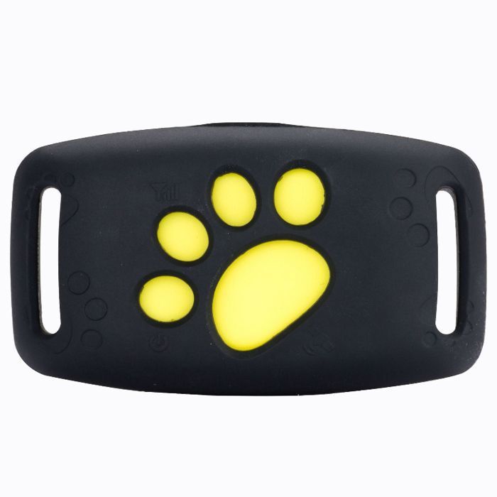 Traceur GPS pour animaux de compagnie collier localisation chien chat anti-perte suivi temps réel haute précision noir