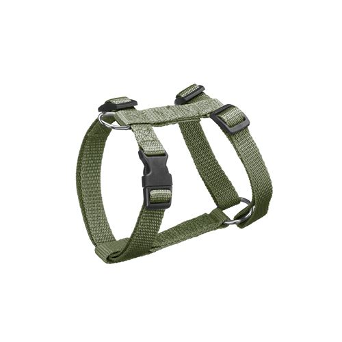 harnais reglable en pp de 25 a 35cm*largeur 10mm - kaki