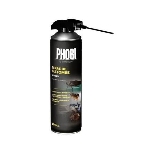 Aérosol anti insectes rampants - terre de diatomée