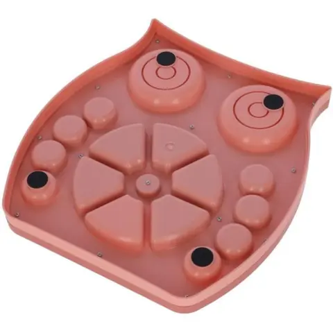 Jeu de réflexion/apprentissage - KERBL - Owl - 30 x 28 cm - Saumon et marron