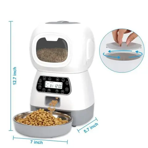 Distributeur automatique daliments pour Chats et Chiens