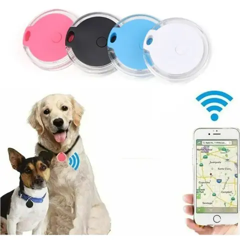 4pcs-Traceur GPS ChienAnti Perdu Collier GPS Chats Localisateur avec Alarme pour Animaux domestiques Chien vhi FOURREAU POUR SANGLE