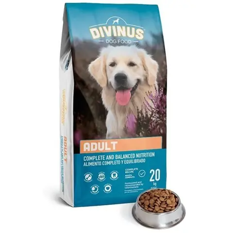 Croquette - DIVINUS ADULT - 20 kg - Protéines 23% - Vitamines A D3 E K